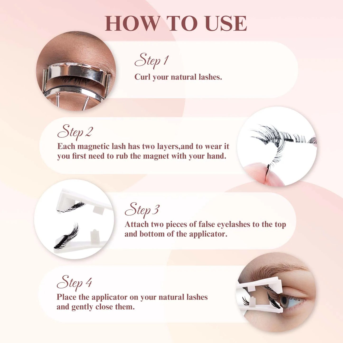 Natural Look Magnetic Lashes