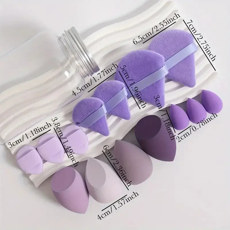 12/14Pcs Makeup Sponge Blender