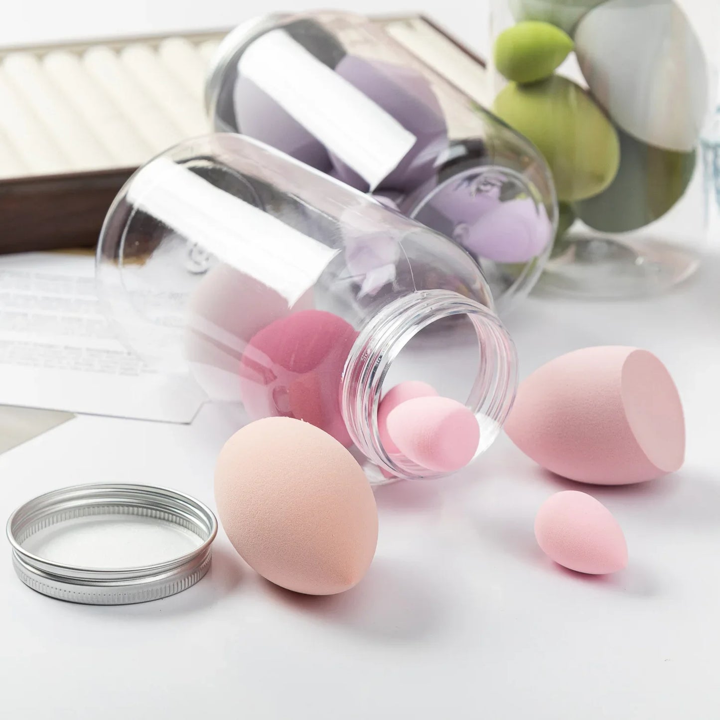 12/14Pcs Makeup Sponge Blender